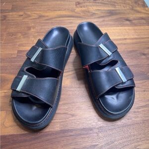 Alexander McQueen Hybrid Sandals Leather 43